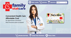 Desktop Screenshot of familystatcare.com